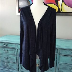 Jersey wrap cardigan